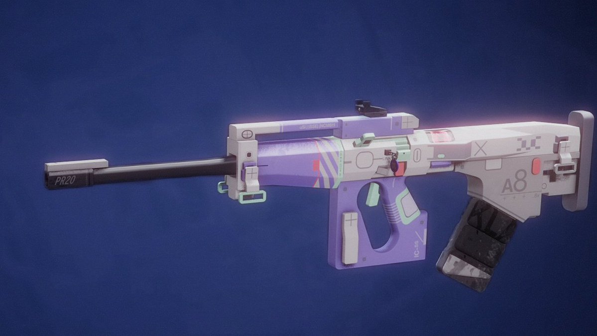 Many of Marathon's weapons happen to be modular, these three only differ in their front-end attachments.