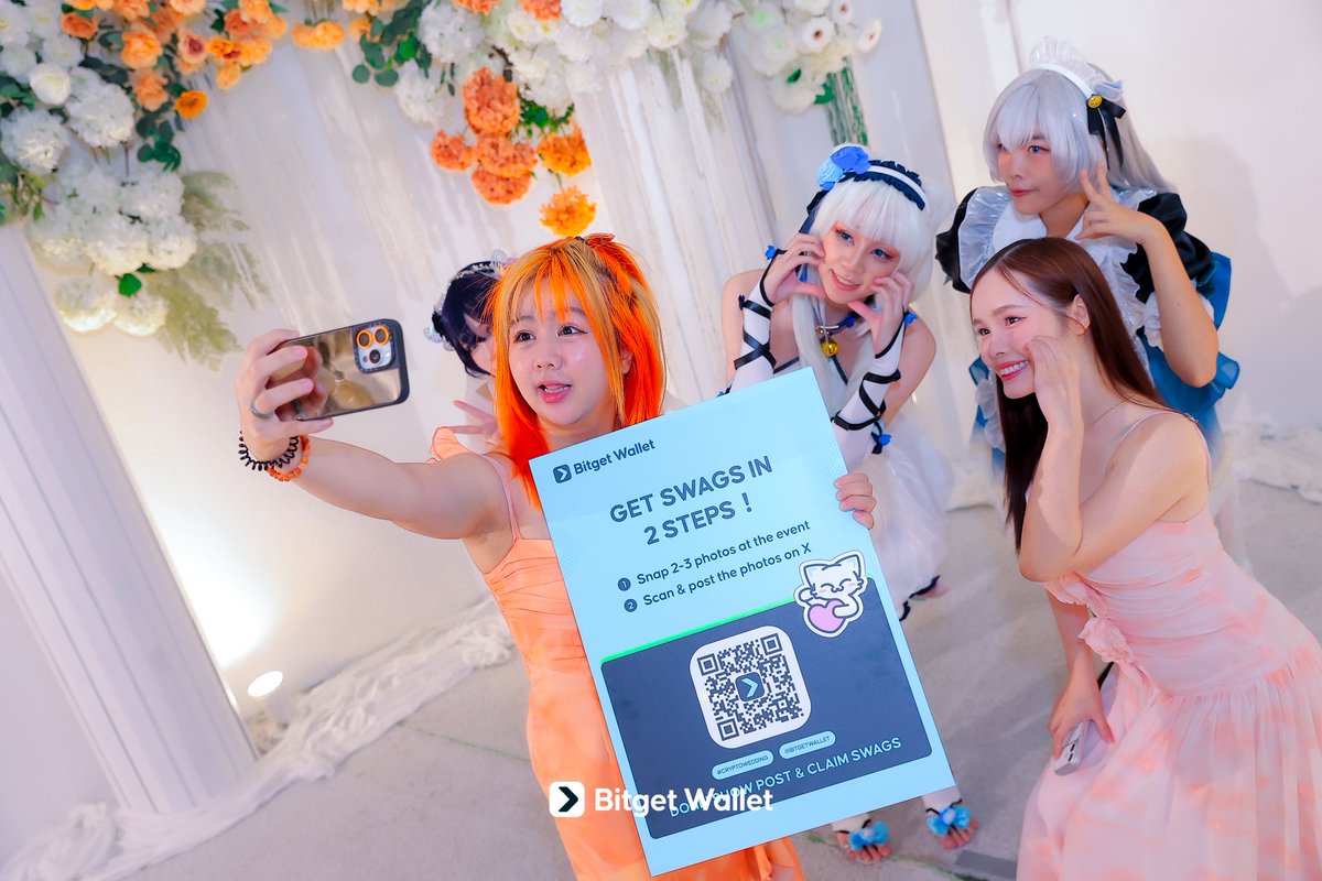 BitgetWallet's tweet photo. We crashed @EarthDeFIRE's crypto wedding on Saturday.
🩵💍
Moar wedding pics in next photodump. https://t.co/ot0enZ9kXU