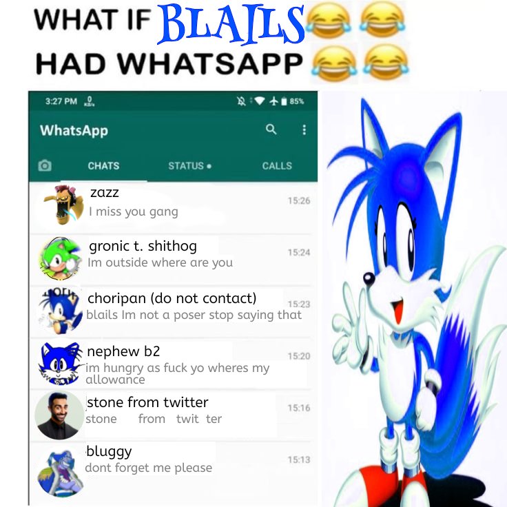 Blails tweet media