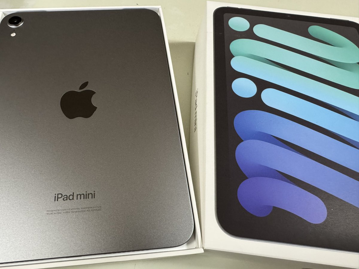 fighters212's tweet photo. 先日コストコのリワードでいただいたiPad A16が使った感じ大きさがしっくりこないのでiPad miniに交換していただきました❣️
使用後でも交換に対応してくれて人気の miniでなかなか入手困難なモデルを用意してくれたコストコに感謝です❣️
#コストコ　#Apple    #iPad_mini https://t.co/3F2PXQZ2ux