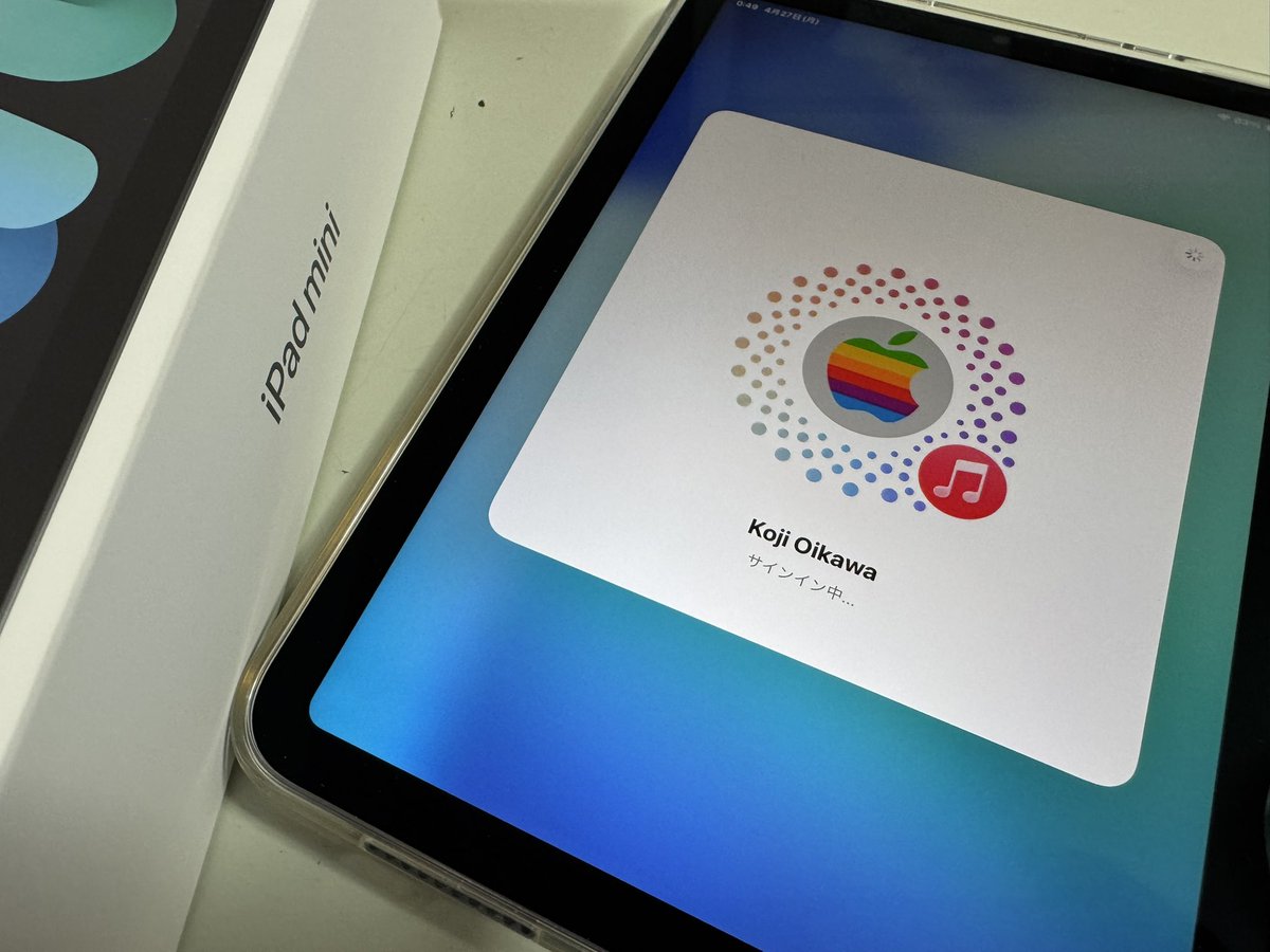 fighters212's tweet photo. 先日コストコのリワードでいただいたiPad A16が使った感じ大きさがしっくりこないのでiPad miniに交換していただきました❣️
使用後でも交換に対応してくれて人気の miniでなかなか入手困難なモデルを用意してくれたコストコに感謝です❣️
#コストコ　#Apple    #iPad_mini https://t.co/3F2PXQZ2ux