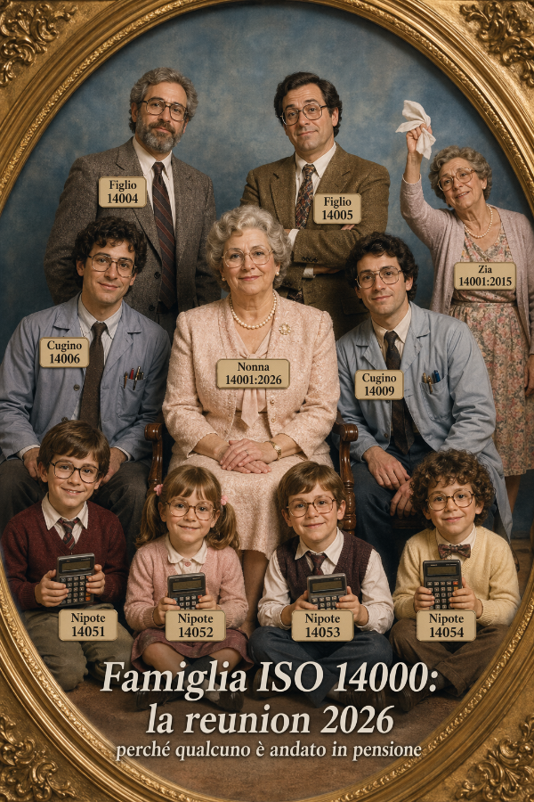 QualitiAmo's tweet image. La famiglia ISO 14000 dopo la revisione 2026: mappa delle norme satellite della ISO 14001

qualitiamo.com/ISO%2014001/no…

#ISO14001 #ISO140012026 #SistemaDiGestioneAmbientale #Sostenibilità #GestioneAmbientale #Ecodesign #EconomiaCircolare #ESG #CSRD #NaturalCapital #TC207 #QualitiAmo