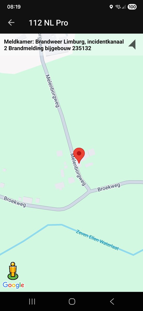 Middel Brandmelding Bijgebouw