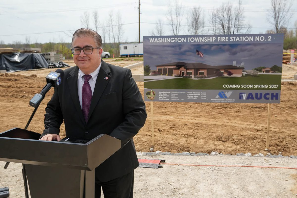 SamPreviti's tweet photo. We broke ground on our new Fire Station #2—10 years in the making. This facility will include a live burn training center serving multiple counties, improving safety &amp; emergency response across our region. Our existing station will be used for our deputies—
#PositiveProgress https://t.co/e2IwZzL2vf