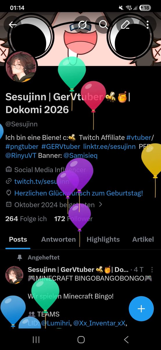 Sesujinn | GerVtuber 🐝🍯| Dokomi 2026 tweet media