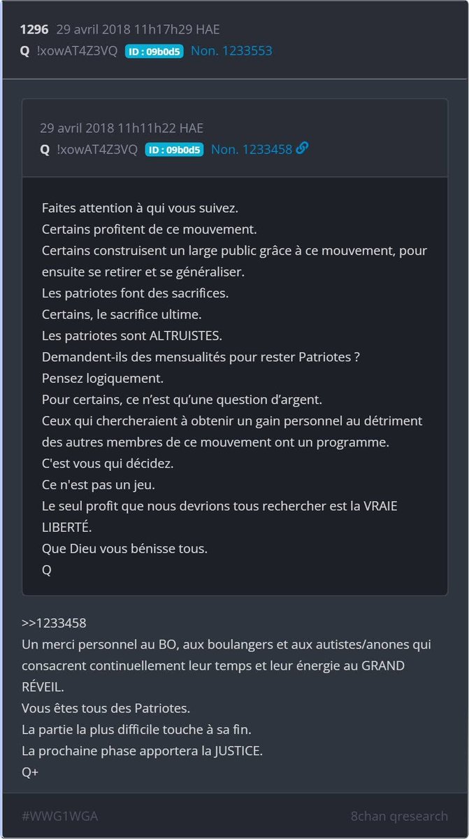 Q: Le nettoyage doit être fait à tous les niveaux 🙏
