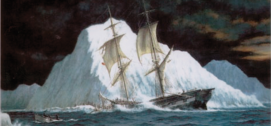 lorraineelizab6's tweet photo. #Otd 1849: The Hannah struck a reef of ice which punched a hole in hull & sank, transporting emigrants to Canada in an Gorta Mór. Left for Quebec City from #Warrenpoint & #Newry, Co #Down. Captain & 2 officers left ship aboard the only lifeboat! 49 died in Gulf of Saint Lawrence. https://t.co/6SWbzO5dFY