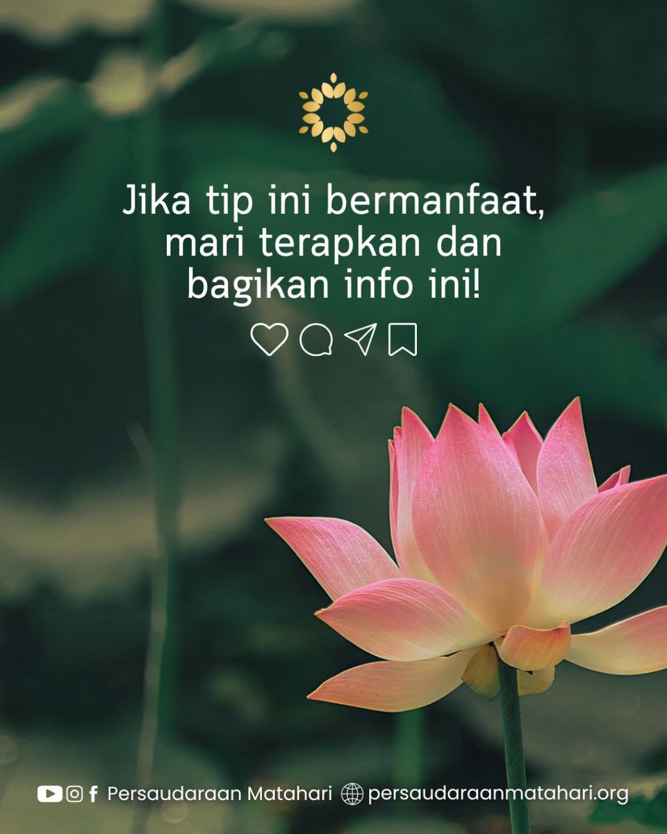 mataharipm's tweet image. Tanpa kerendahan hati, kita hanya akan jalan di tempat dan sulit bertumbuh 🌱🪴

Share kepada temanmu yang membutuhkan pesan ini! 💌

#Meditasi
#Mindfulness
#SekolahKehidupan
#PersaudaraanMatahari