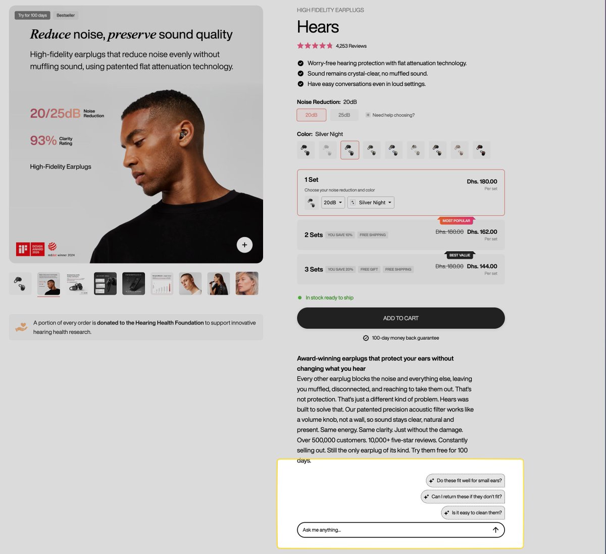 For products that sometimes need extra explanation to convince, educating via pre-landers has always been the way. But now with AI you can have a 'sales agent' that knows everything about your product and its benefits, and helps remove every single buying objection your customer