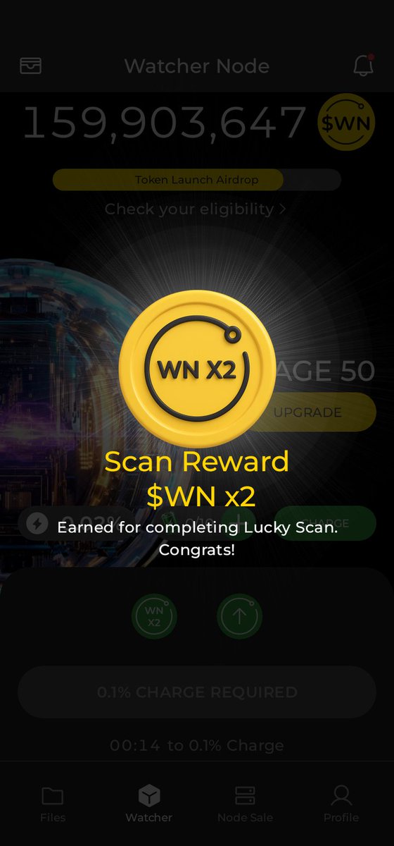 HashimSindhi007's tweet photo. 🚀 Big win on DeNet! My Watcher Node has just detected a file ready for extra copies in the DeNet Storage network, earning me some token rewards!

📱💰 Join with my link and start earning: https://t.co/wv5JVUXBVp

Enter my code: 0x201e16b5aa41493eedaf9e31acb1edc7b4f3a541 https://t.co/90U4tC0wco