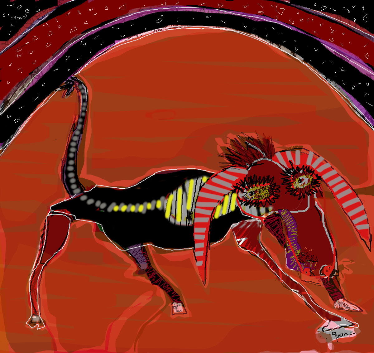 bernardoguerra0's tweet image. Toro ilustrado 9 /Directly from the author bernardoguerra.wordpress.com #art #arte #artwork #artcollector #abstractartwork #Asturias #artcollection #artcontemporain #contemporaryart #Graphics #openseaartists #openseanfts #artist #abstractart #abstract #graphic #graphicart #OpenSeaNFT