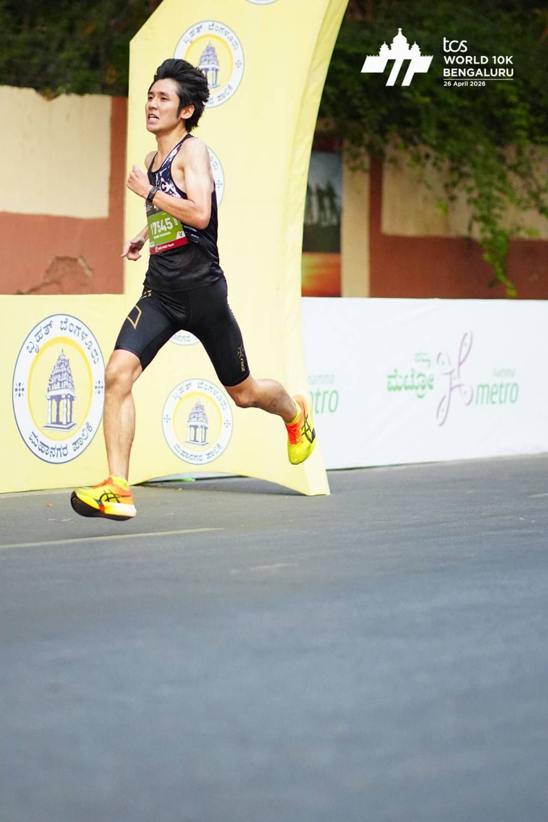 IARC_p's tweet photo. I.A.G大会結果2026.4.26
■tcs WORLD 10K BENGALURU🇮🇳
○10km Openの部
高橋　8位32′46" （年代別3位）
※ｲﾝﾄﾞ国内最大級ﾚｰｽの1つに出場！
ﾌﾟﾛの部は26分台の国際招待選手も複数人出場し入賞ﾗｲﾝが27分台！ https://t.co/OsoKDm3TUV
