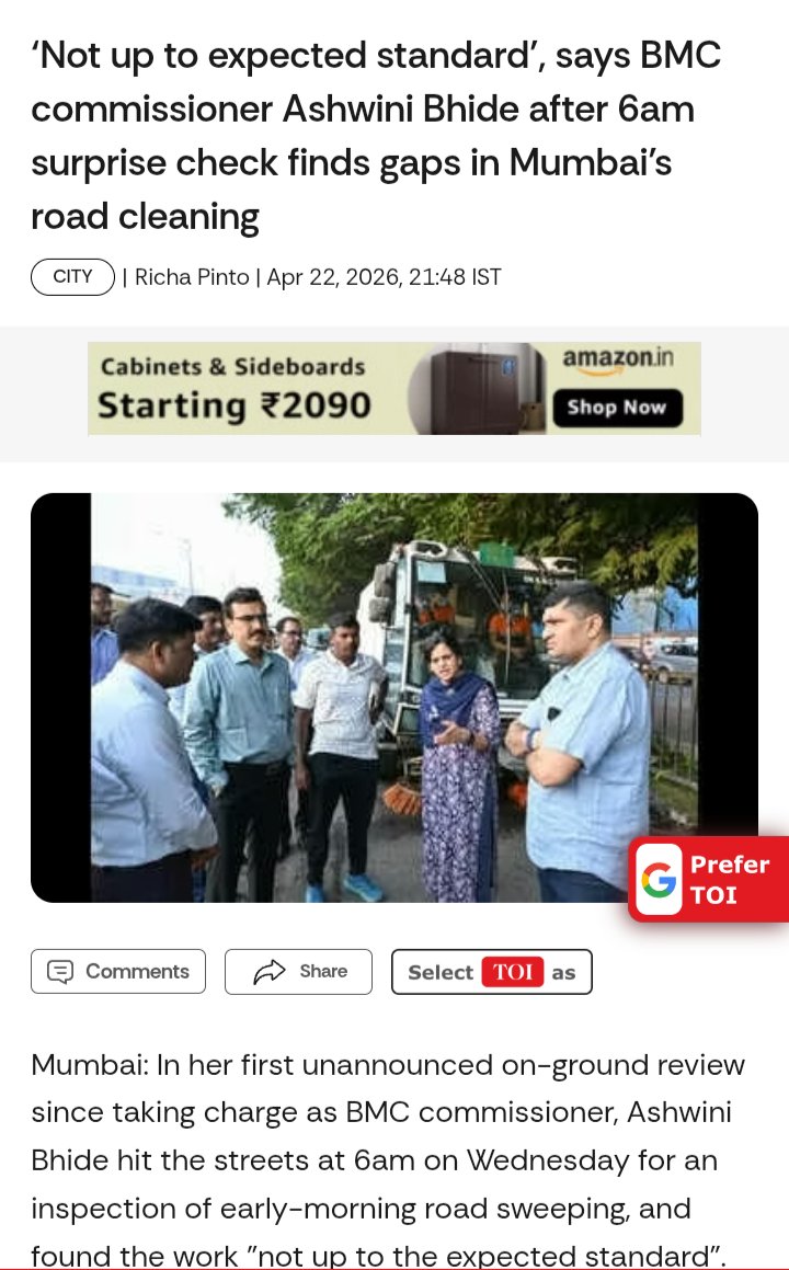 SentinelWachter's tweet image. @mybmc @mybmcInfra @AshwiniBhide @mybmcSWM @MayorMumbai @CMOMaharashtra @mieknathshinde @ssaunik Just a reminder of the April 30th date to stop any new road work undertaken. New road work just commenced in #chhedanagar #chembur STOP THIS IMMEDIATELY FROM 1ST mAY 2026 REMINDER