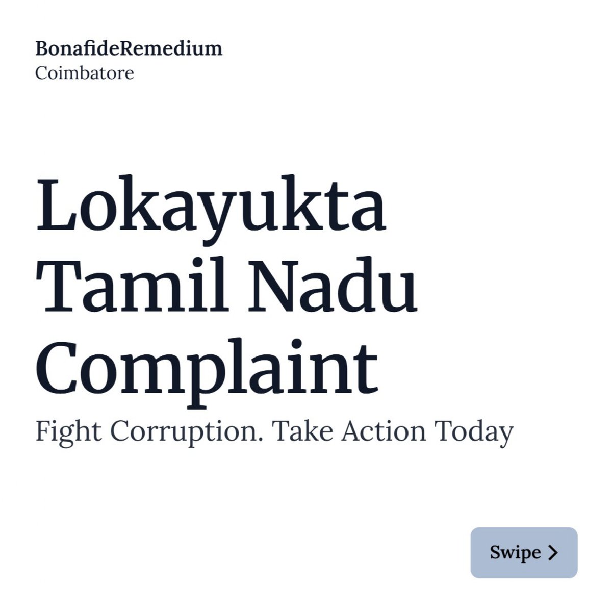BonafideRemdium's tweet image. Facing corruption or delay from government officials? 🚨
Use Lokayukta Tamil Nadu complaint against government officials to take action and protect your rights.
📩 DM us for guidance

#Lokayukta #TamilNadu #AntiCorruption #LegalHelp #KnowYourRights #PublicService #RTI