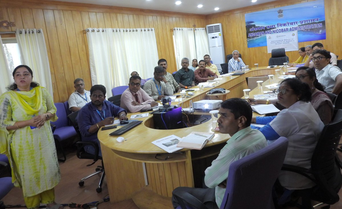 ICMR_RMRCSVP's tweet image. A brainstorming meeting on Tribal Health of the Andaman &amp;amp; Nicobar Islands with focus on the PVTGs, was organized by the Centre on 28.04.2026, in the Secretariat complex of Andaman Administration 
#icmrrmrcsvp #brainstorming #PublicHealth