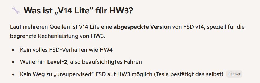 EV_Swiss's tweet photo. @EFIEBER_ANDRE Für HW3: Herbst/Winter 2026 oder später, abhängig von Tesla und EU‑Regulatoren https://t.co/c2tsGBeYrV