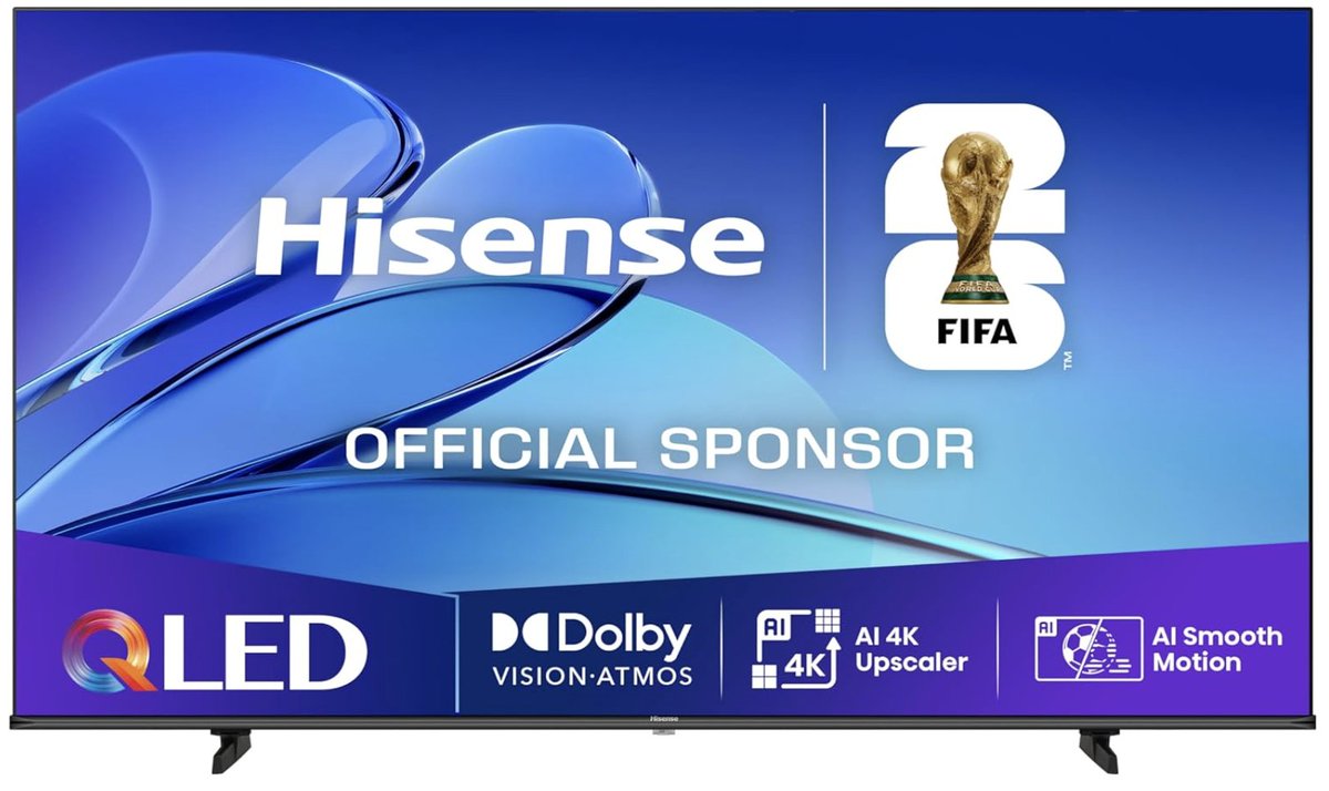 GeekDiscounts's tweet image. Ad: €214.99 DEAL !!! 20% OFF #Hisense 43E7Q 43 Inch 4K UHD QLED TV - DE 🇩🇪 amzn.to/4cTAXsX