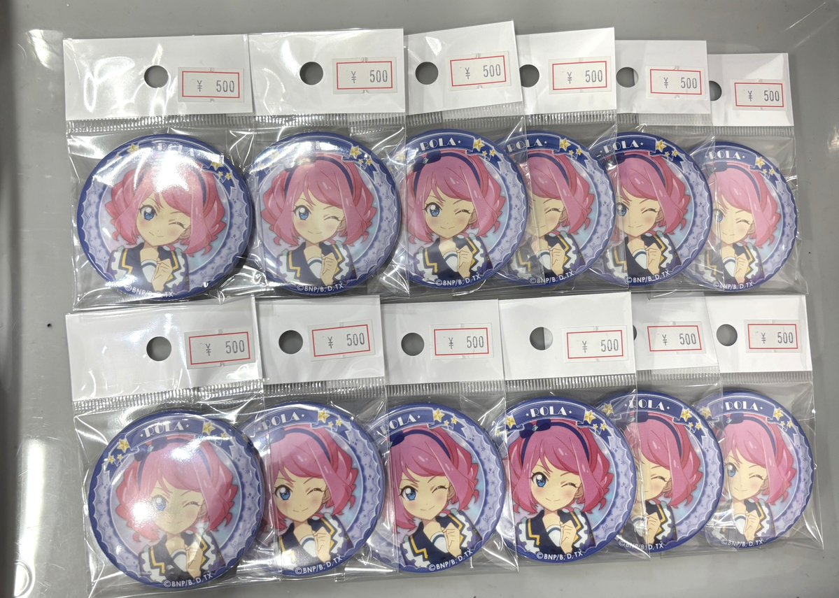 📢グッズ入荷情報📢 アイカツスターズ トレーディング缶バッジ