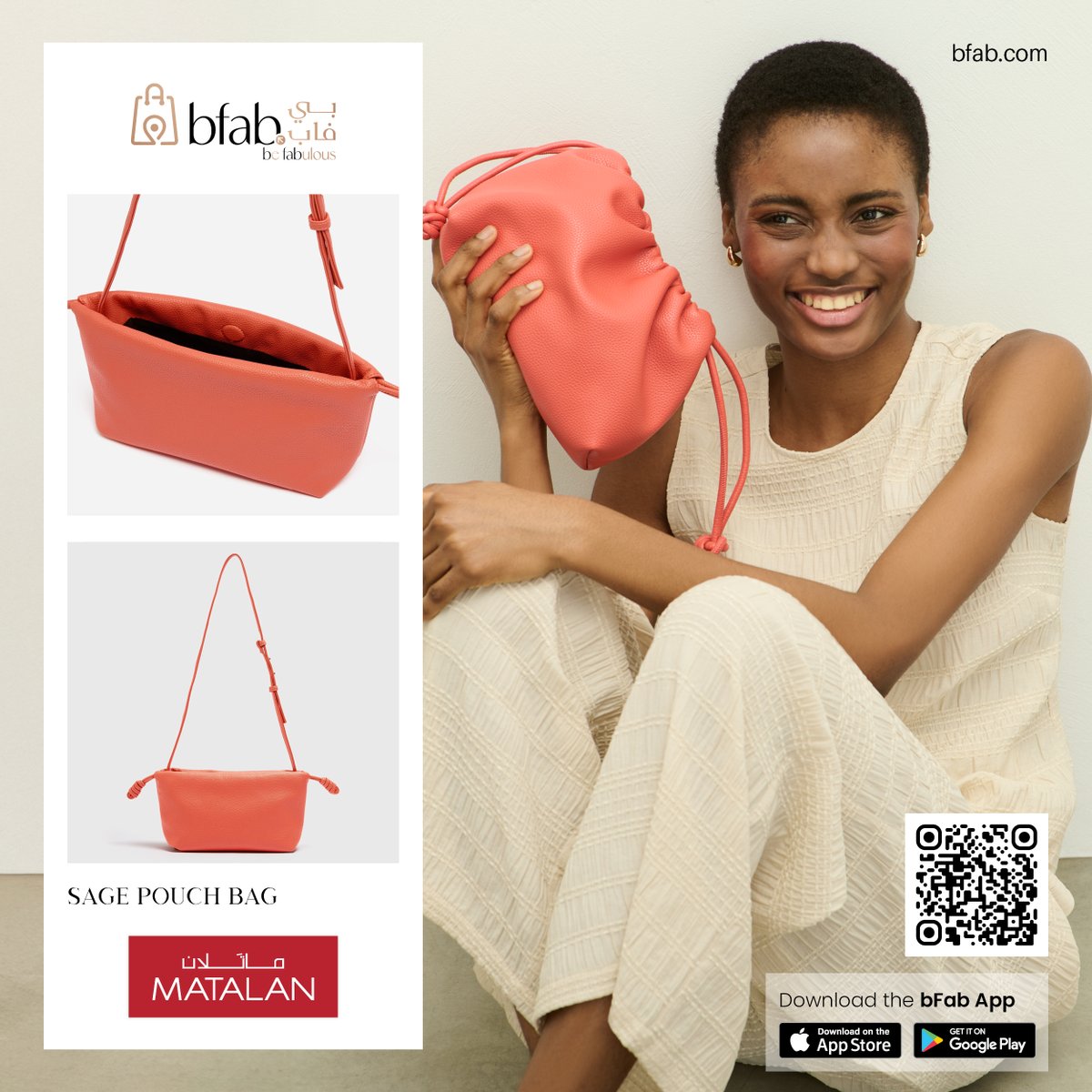 BfabOman's tweet image. Add a bright and practical touch to everyday dressing with this pouch bag.

📍 Online Shop: bfab.com/women/womens-a…

⚡#Matalanme #bFab 🛒#Shopnow 🏷️ #LowPrice 🌟#Greatquality #MatalanFashion