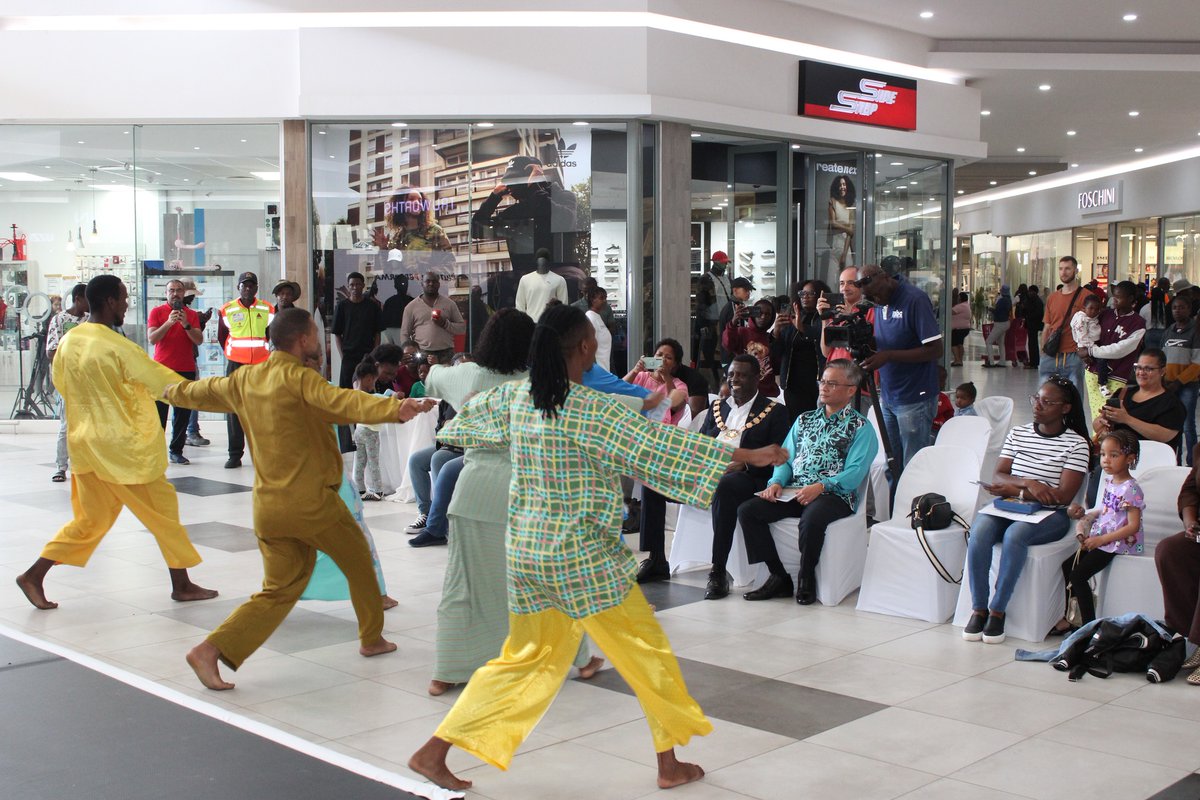 MYHiComWindhoek's tweet photo. A Vibrant Celebration of 🇲🇾 🇳🇦Friendship in Walvis Bay! 
The Visit Malaysia Year 2026–2027 Promotional Event at Dunes Mall, Walvis Bay was a resounding success, filled with energy, culture, &amp; meaningful connections between our two nations. partnership even further!
#VMY2026 https://t.co/YFEnhPNRzt
