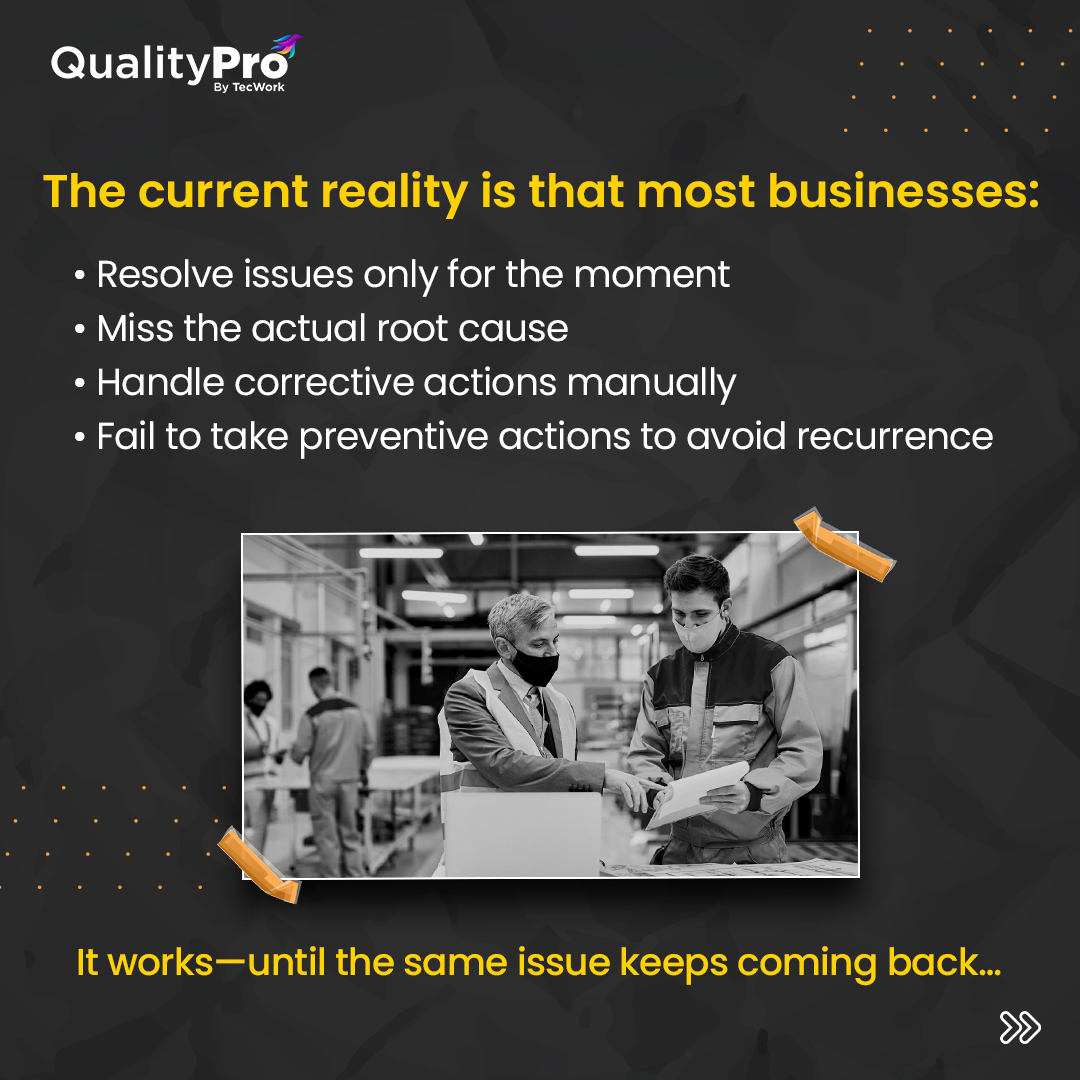 QualityProQMS's tweet image. Most teams end up repeating the same issues because root causes are never truly addressed.
QualityPro QMS changes that with structured CAPA, root cause tracking, and preventive action workflows—so problems don’t return.
shorturl.at/4cuJr

#QualityManagement #QMS #Compliance
