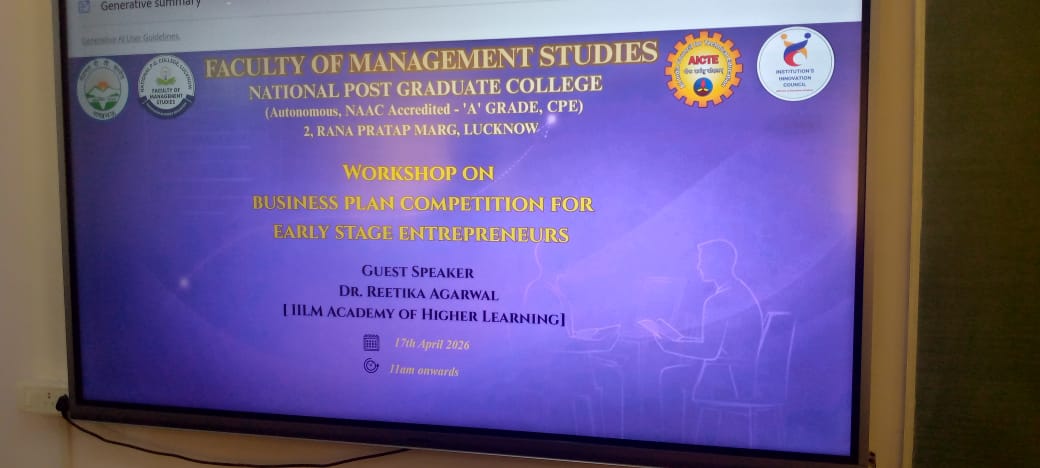 National Post Graduate College tweet media