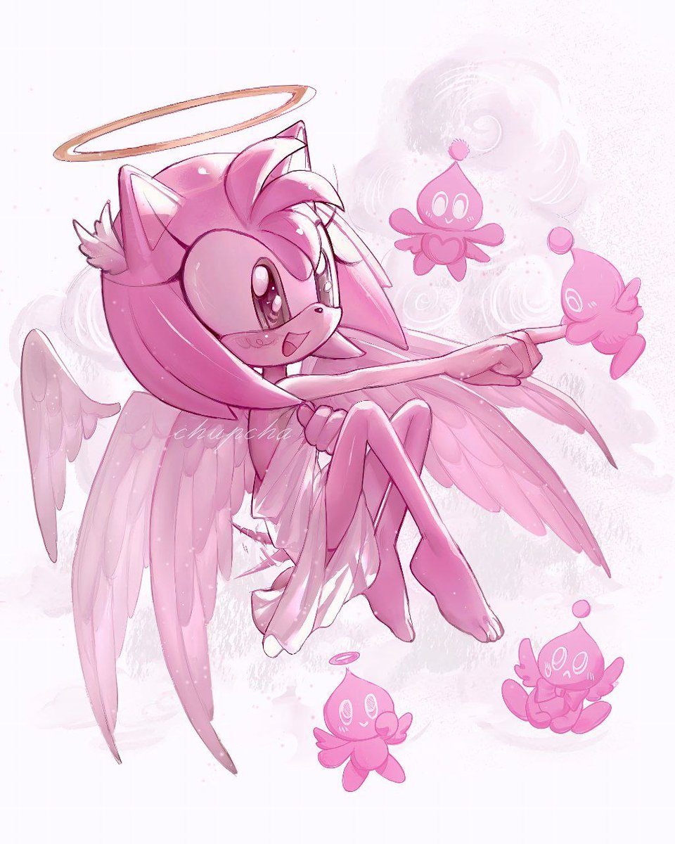 #amyrose #sonictheheghehog #angel