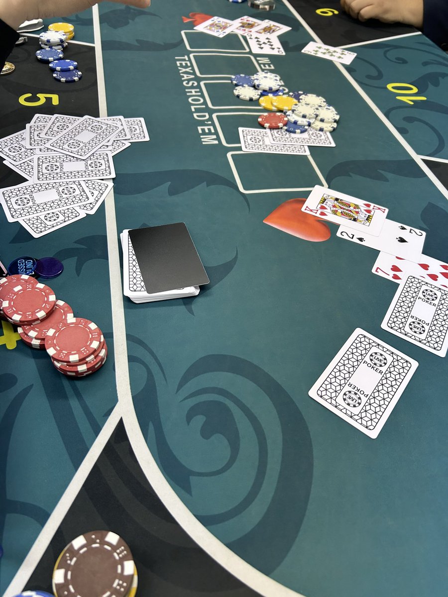usibey_'s tweet image. 今日のポーカー♠️❤️♦️♣️
#Poker