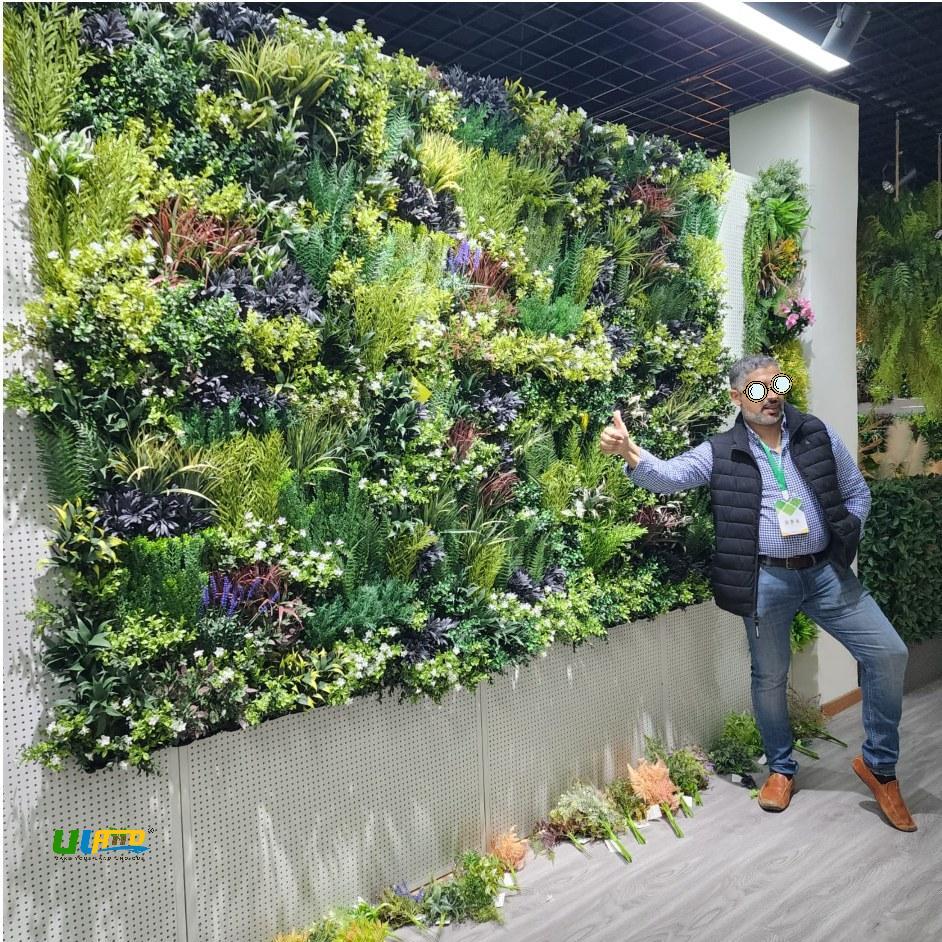 ulandofficial's tweet image. Big thumbs-up from our client for this lush artificial plant wall in our showroom 🌿
Zero maintenance, endless green vibes. Can’t wait to bring it to life for his project!
#ArtificialPlantWall #GreenDesign #BiophilicDesign  #InteriorDesign #OfficeDecor #RetailDesign #HappyClients