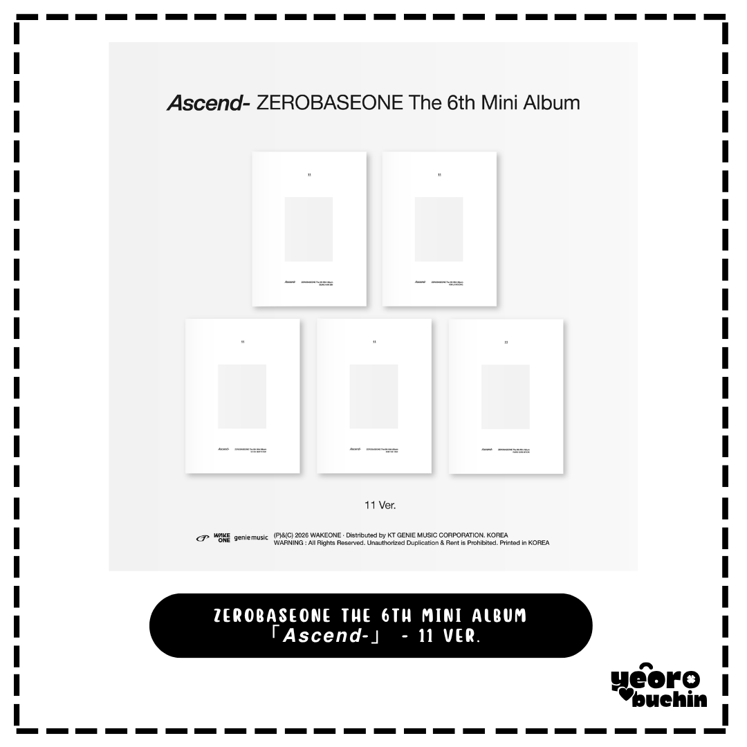 Yeochin PO Album Merch dan Jastip Korea tweet media