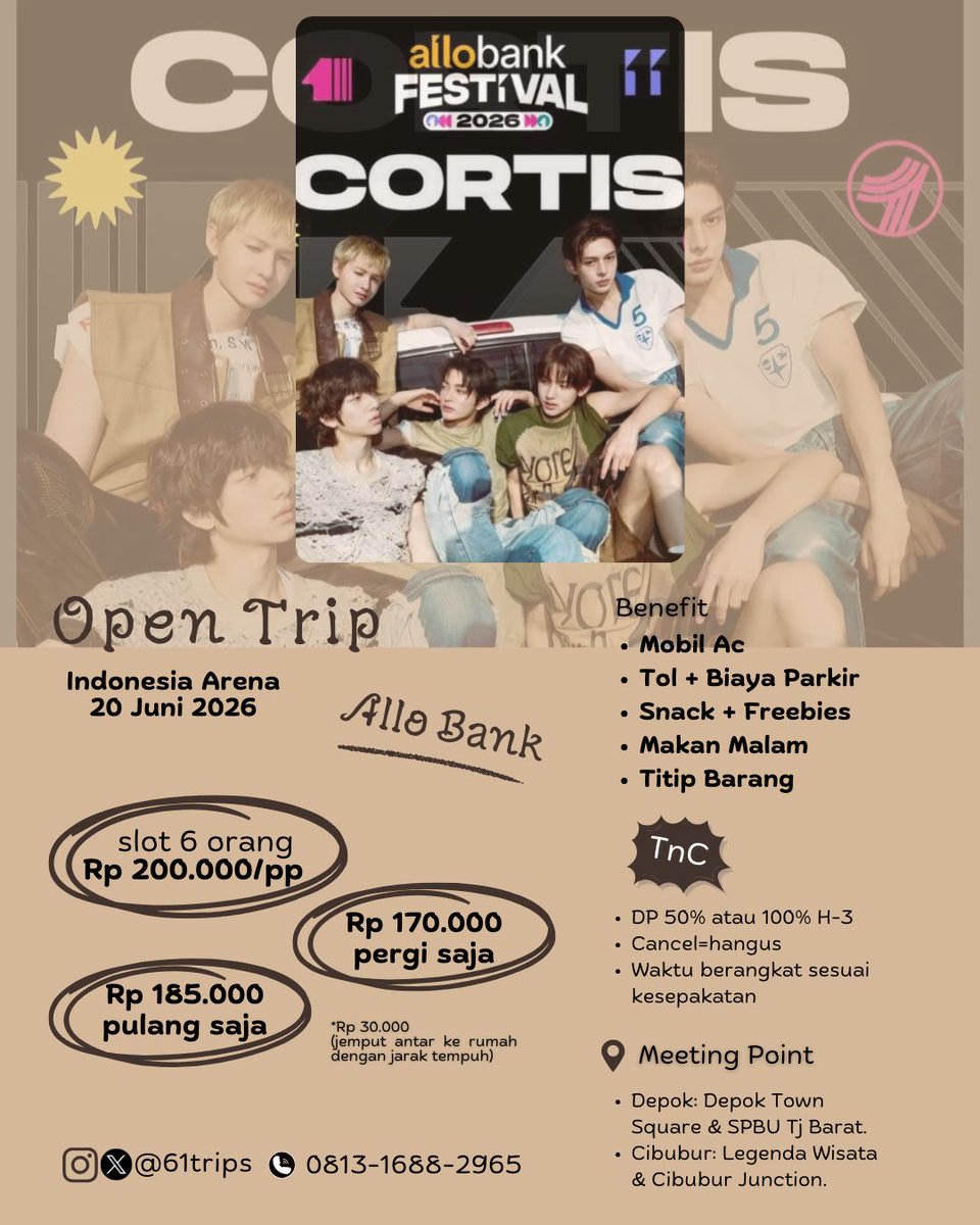 Sixty One Trips - Open Trip Concert tweet media