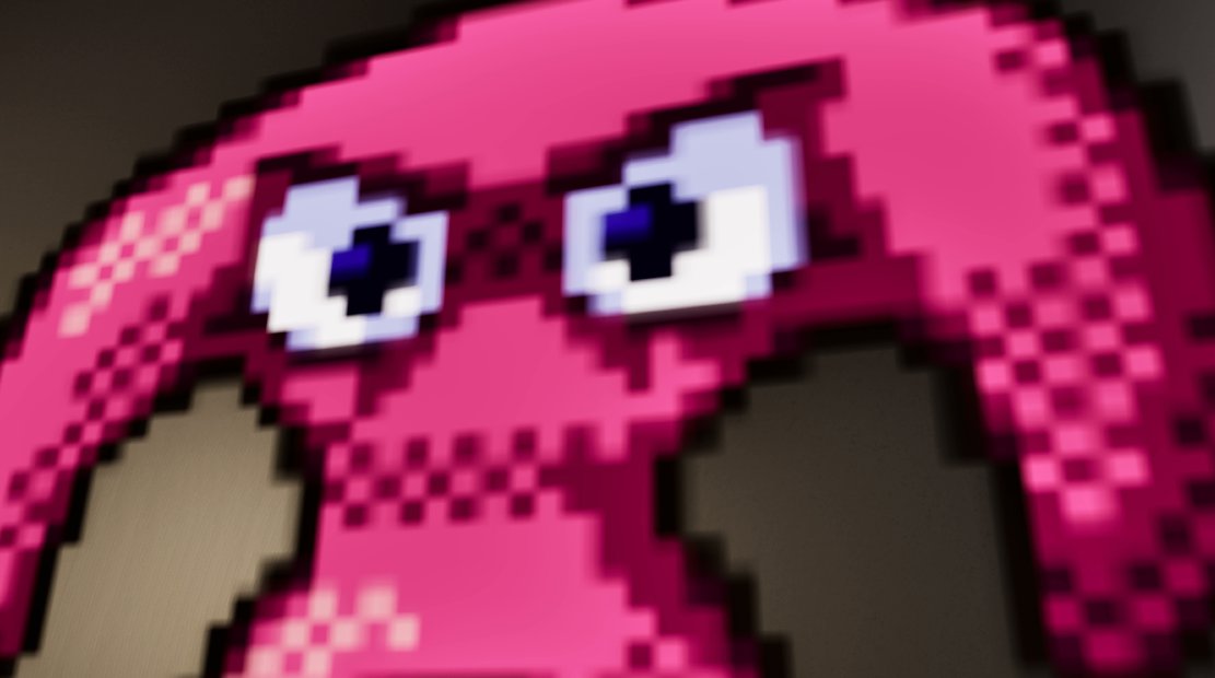 The pixel art of Syringeon, which was also in GOBB8, is shown in