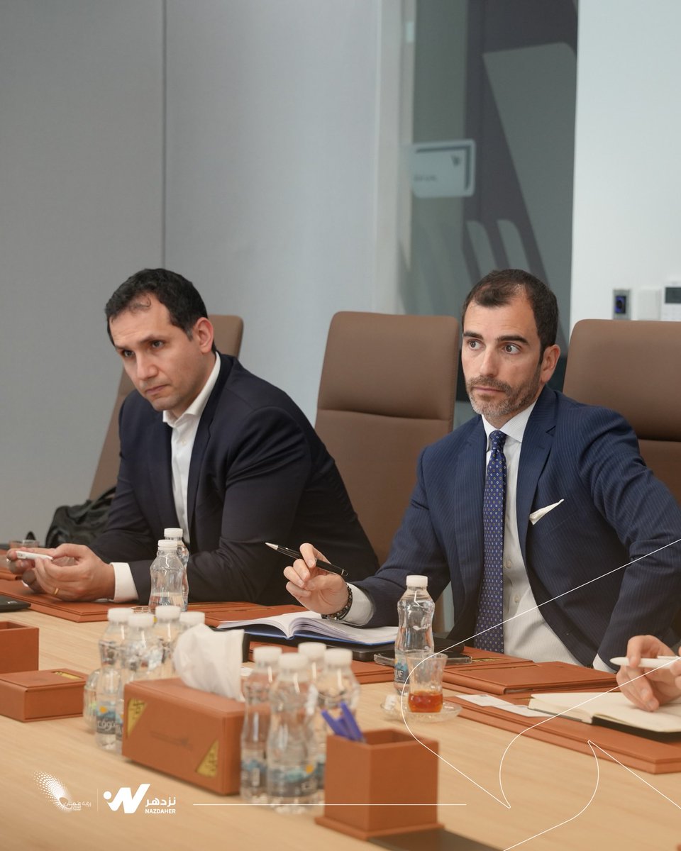Nazdaher's tweet photo. “Nazdaher” hosts BCG to discuss private sector growth and foreign trade, focusing on aligning with Oman’s national goals and exploring innovative ways to enhance the business environment and drive sustainable economic growth. https://t.co/HKHLGPgdgV