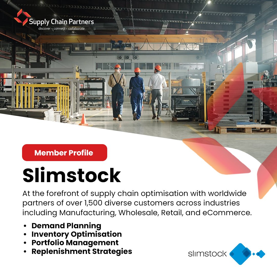 SupplyCPartners's tweet photo. Trusted by National Tiles, Pet Stock & Adore Beauty, Slimstock’s AI-powered Slim4 platform enhances:
✅ Demand forecasting
✅ Inventory optimisation
✅ Portfolio management
✅ Replenishment strategies
#SupplyChain #DemandPlanning #Sustainability
https://t.co/ucb9gsvt1n https://t.co/4d4BJXYSGw