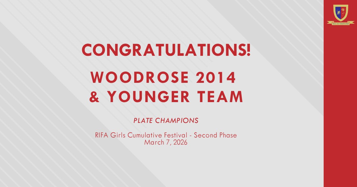 PAREFWoodrose's tweet image. #PAREFWoodroseSchool #StudentAchievement