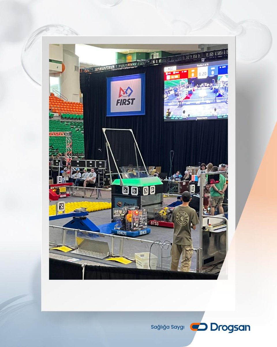 drogsanilaclari's tweet photo. Gama Robotics ekibini içtenlikle kutluyor, ülkemizi en iyi şekilde temsil ettiklerine yürekten inanıyoruz.
@gamarobotics
#Drogsan #SağlığaSaygı #FirstRoboticsCompetition #GelecekBilimde #GamaRobotics #FRC2026 https://t.co/BPrBK24Tah