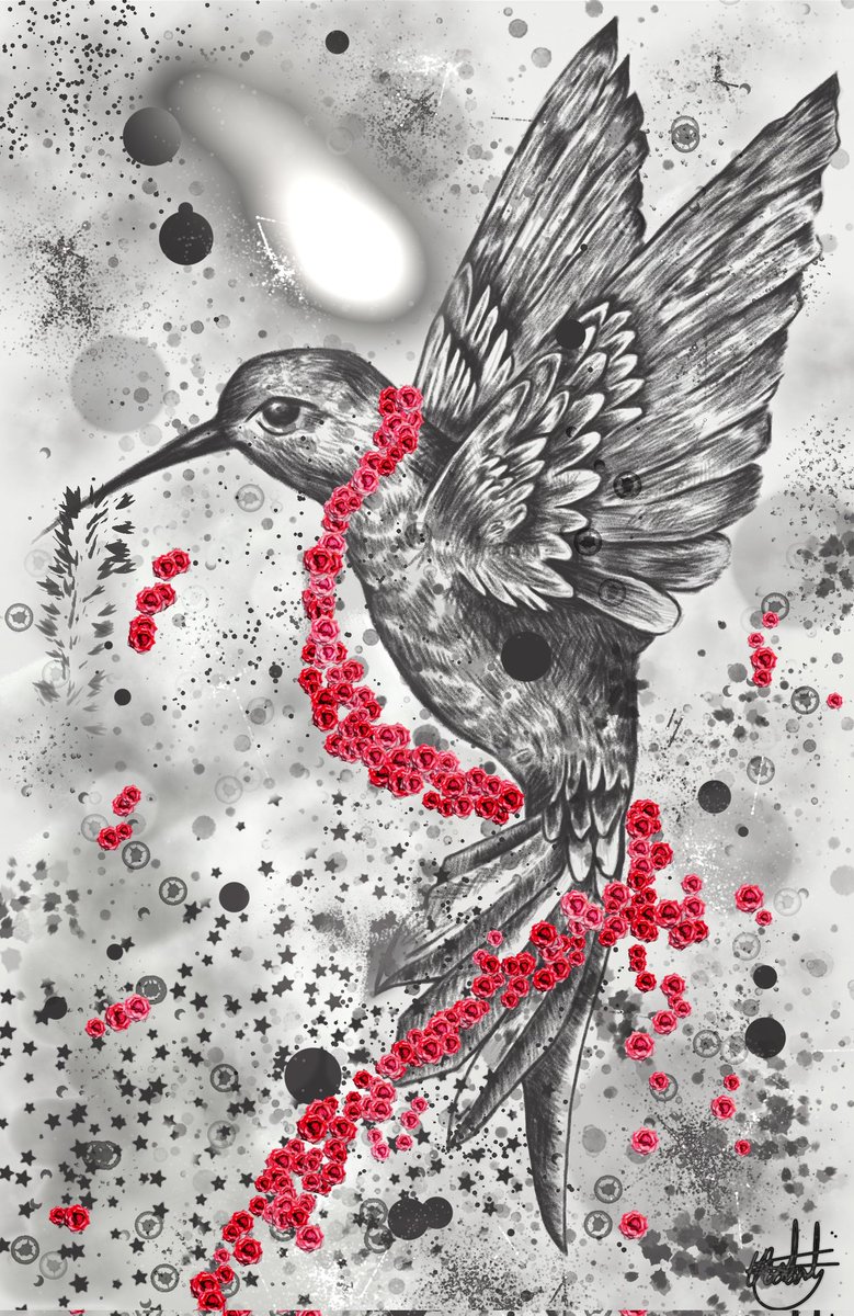 Chukwuebuka8021's tweet image. Rosebloom: The Weight of Becoming
Growing isn’t always light.
1/1 on OpenSea
#NFTart #DigitalArt #1of1art #Rosebloom 
#openseanft