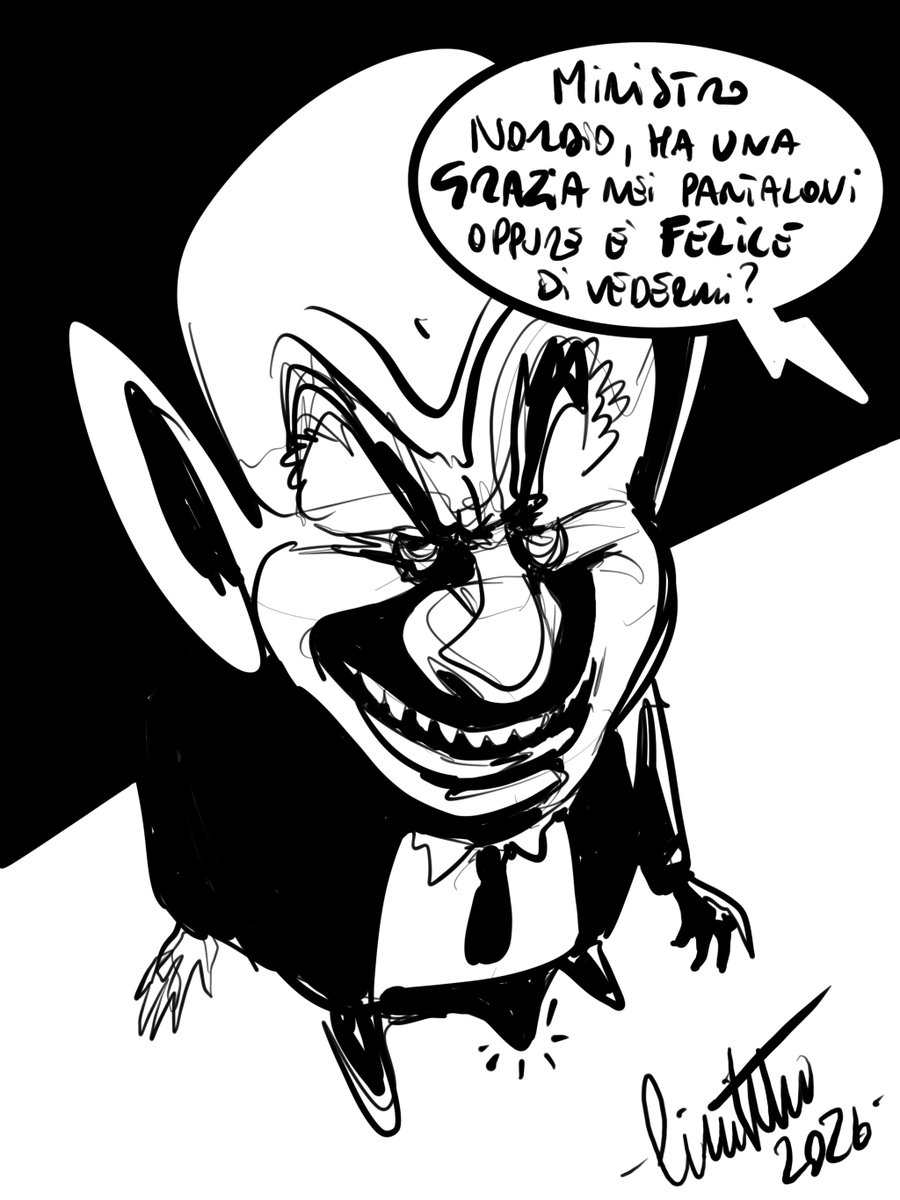 IgnazioIgnant's tweet photo. La grazia
#minetti #grazia #satira #nordio #cartoons #vignette #29aprile https://t.co/fxOoeUdsIh