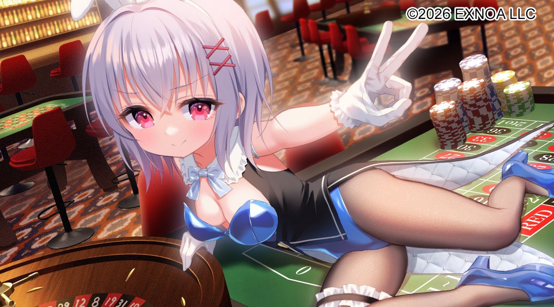 宣伝が大変遅れましたが、現在エンクリ-エンジェリックリンク-で開催中のイベント「開幕!エンジェリックヒロイン決定戦☆」でバニーガールガープちゃんを担当させていただきました!👯‍♀️
よロシェくお願いします!🐰
 #エンクリ 