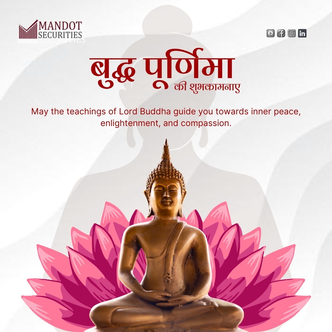 LimitedMandot's tweet photo. On this शुभ Buddha Purnima, may the path of peace, wisdom, and compassion guide your life.

Wishing you harmony, mindfulness, and inner enlightenment.🪷 

https://t.co/8smaBtsIcI
#BuddhaPurnima #MandotSecurities https://t.co/iPnikxvhK8