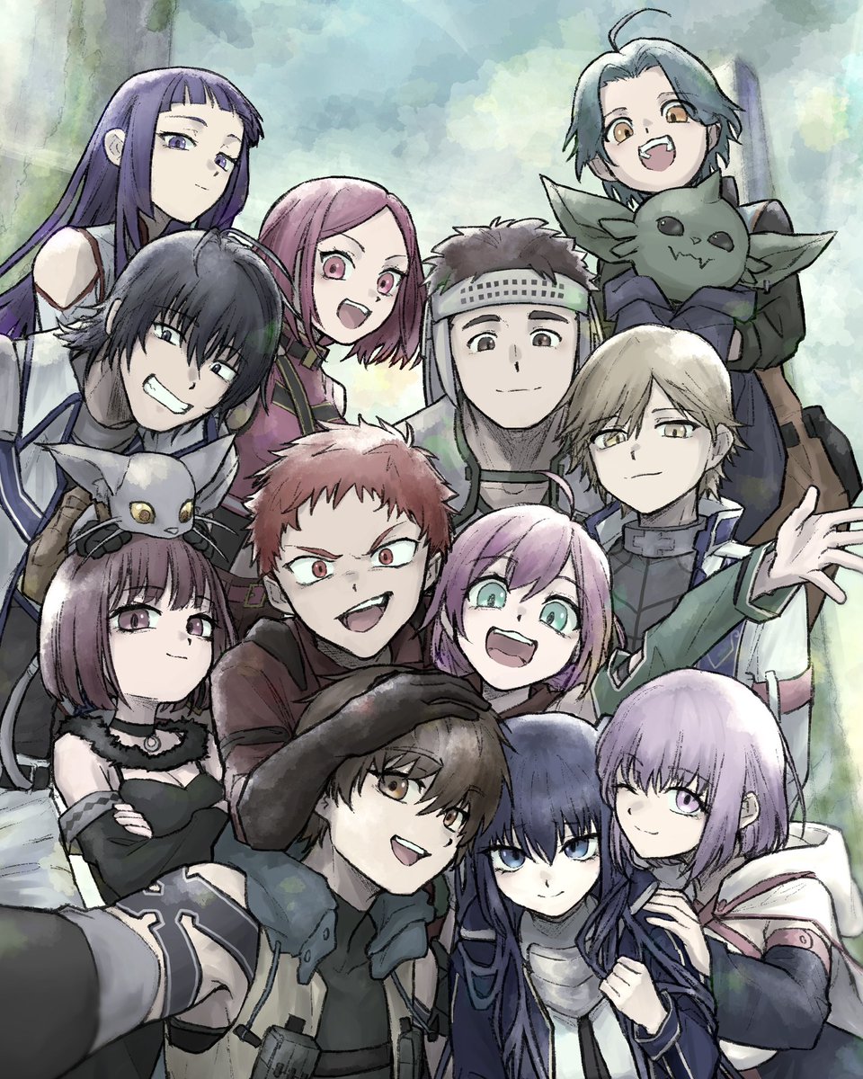 shidona0188's tweet photo. リク絵完成しました！イエーイ✌️😀✌️ https://t.co/mpurRqaQ86