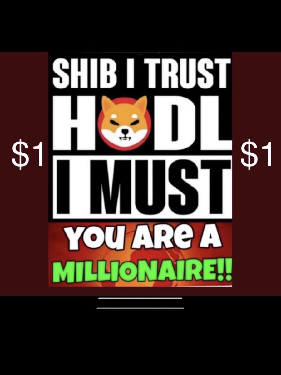 BezosCrypto's tweet photo. I Am A Firm $SHIB Believer. https://t.co/dTYo5cYYbL