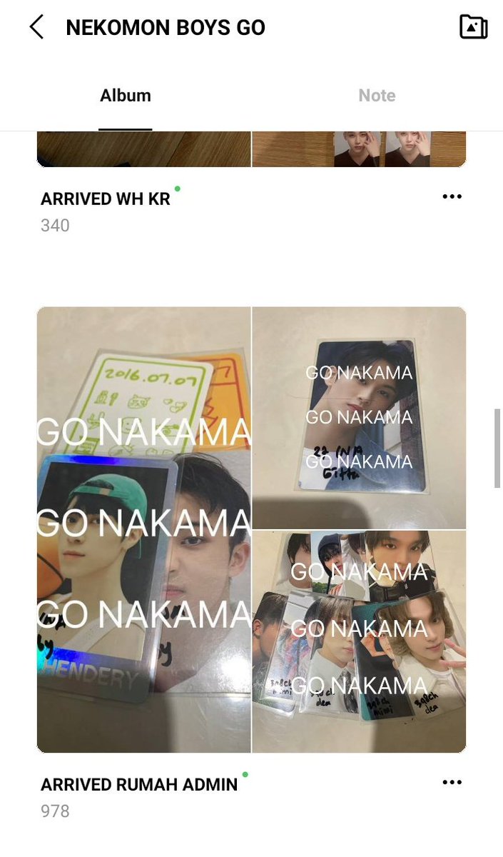 📢 BUKAN TUKANG JAJAN KALO GAK TAU 
NEKOMON BOYS GO 😛🤭( rebranding dari nakama go)
Jangan diragukan lagi soalnya udah ratusan testi dan ratusan batch ❗😭 
♥️ GO ALL BOY GRUP
💰 RATE: 🇯🇵 118 | 🇰🇷 12 | 🇨🇳 2555 | 🇮🇩 5k/Pc 🇹🇭545
📍 BEKASI
link go: 
line.me/ti/g/s3vuQvbN6J