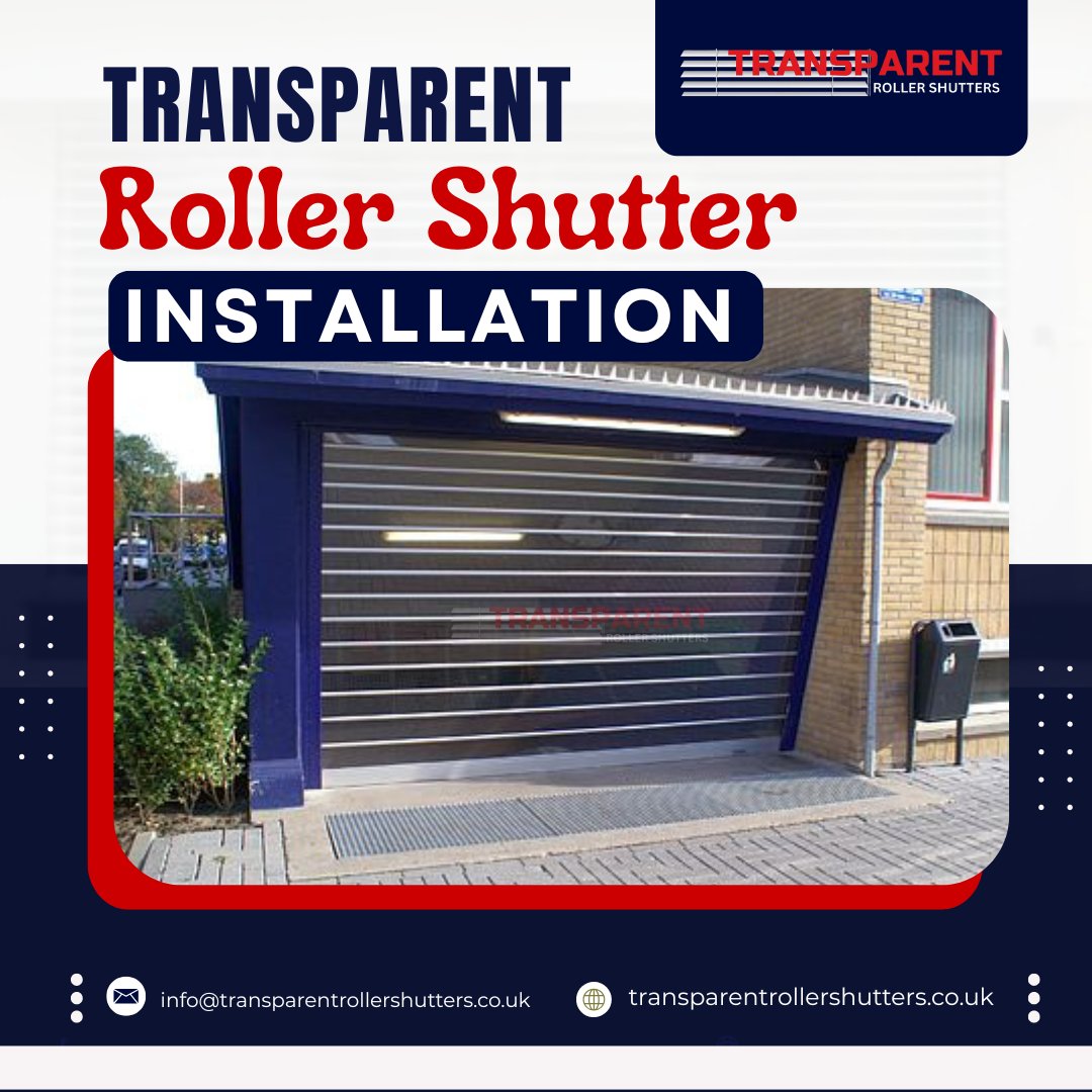 Transparent073's tweet photo. 👉Upgrade storefronts with New Transparent Roller Shutter Installation Service offering durability sleek visibility and smooth operation designed for modern spaces and enhanced curb appeal!
#TransparentDesign #ModernStorefront #RetailUpgrade
👉Website: https://t.co/xUXQ8lHJCZ https://t.co/3Gf63dOxN4
