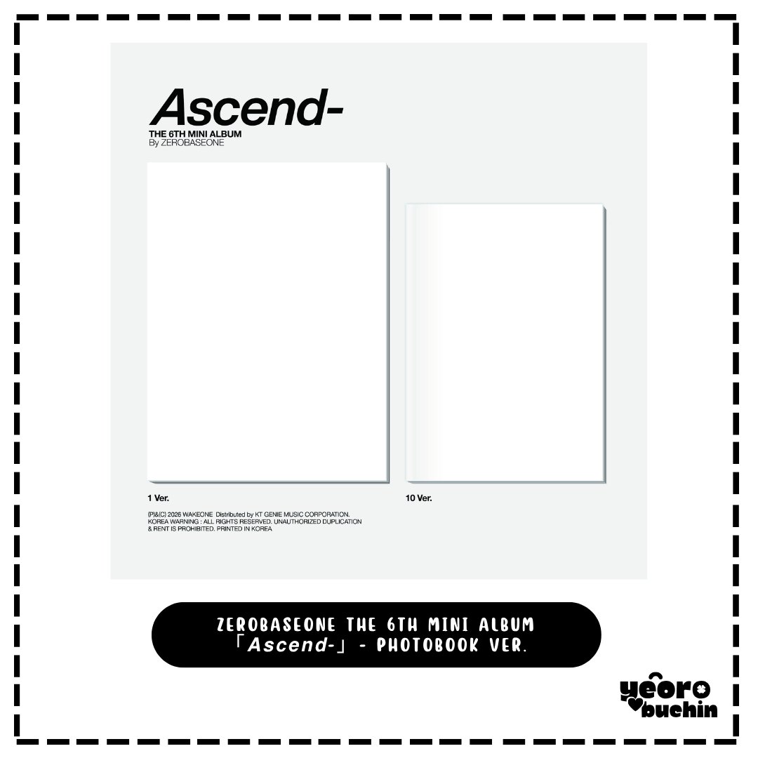 Yeochin PO Album Merch dan Jastip Korea tweet media