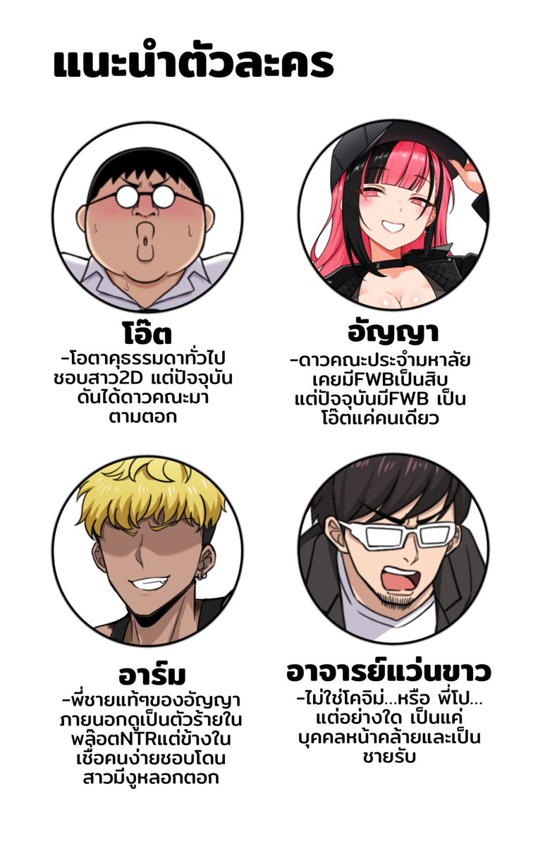 HormKrunArt's tweet photo. แนะนำตัวละครครับ🌝 https://t.co/HtPDlwi4ov