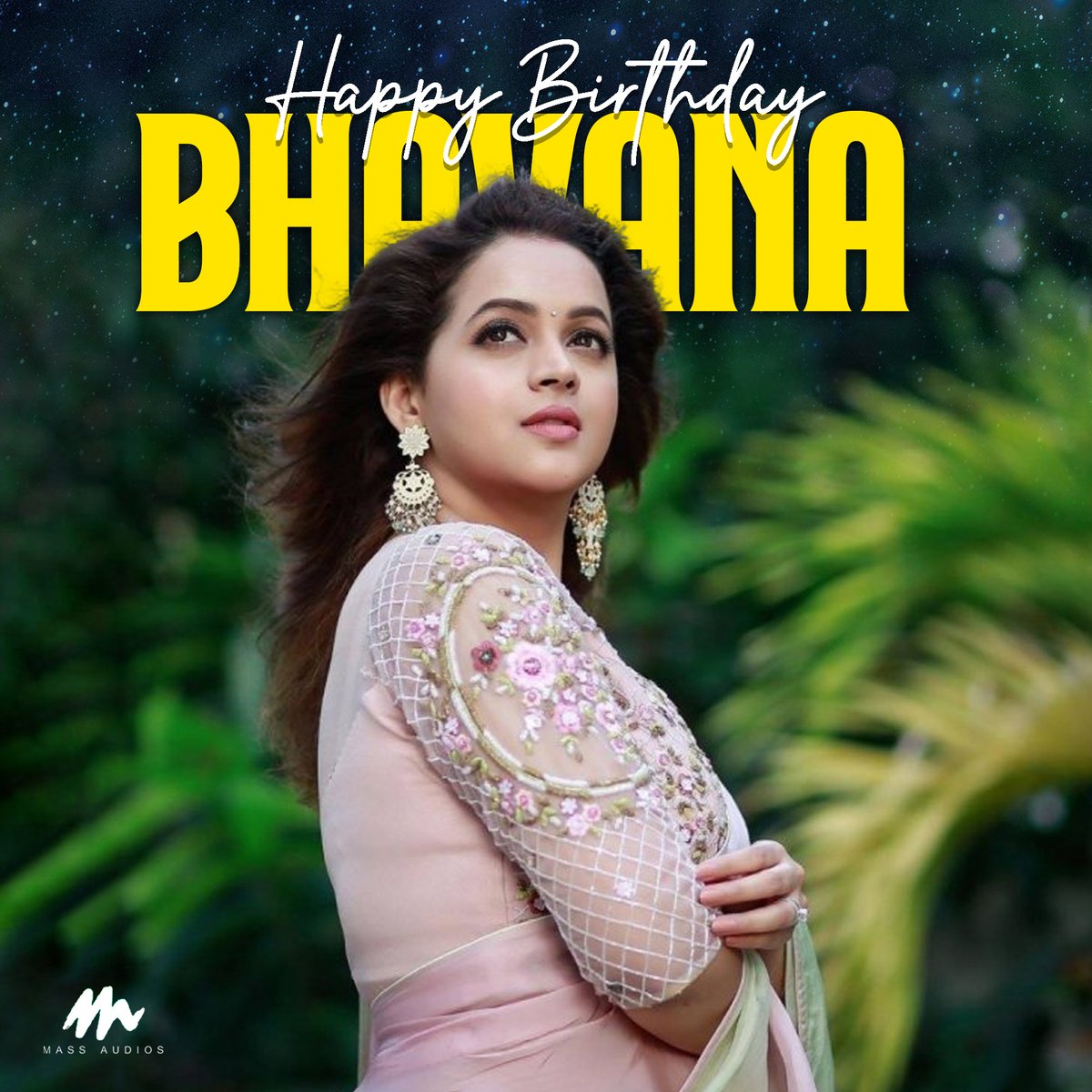 Massaudios's tweet photo. Wishing #bhavana A Very Happy Birthday 
#happybirthdaybhavana #hbdbhavana #massaudios https://t.co/fQ13w0Q1d4