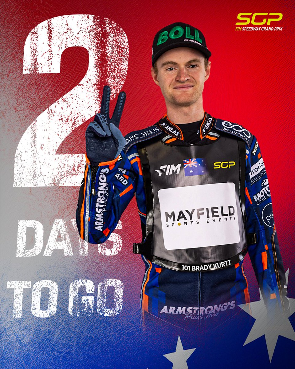 SpeedwayGP's tweet image. Two days to go! ✌️

We're getting closer... 🤩

#SGP #SWC #GermanSGP