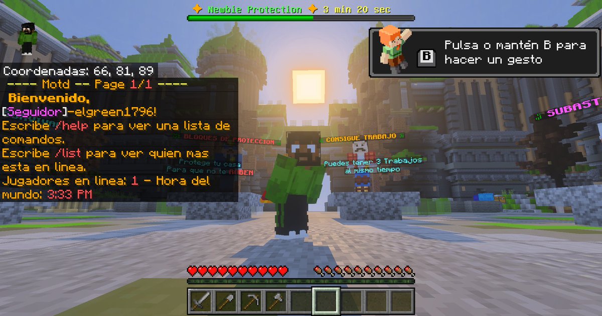 EseGreen_'s tweet photo. Ya quedo 👀 Mañana inauguramos el GREEN-SMP https://t.co/mrcS6Xn5Pi