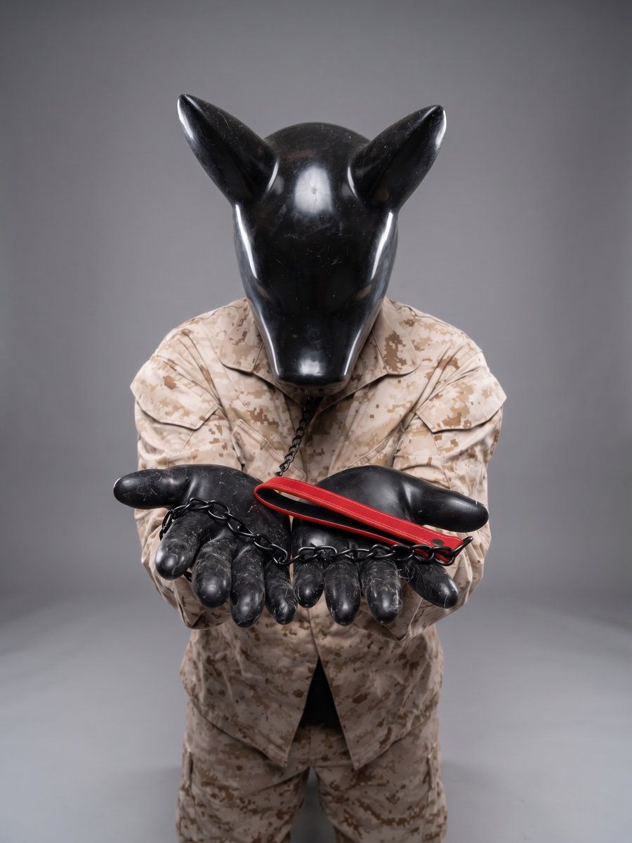 Shiny_Minded's tweet image. Drone waiting for someone to take the lead….

Hood and gloves from @Smitizen 

#Drone #Silicone #Mask #Fetish